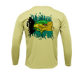 Treway Outdoors Mahi Bahamas Flag Performance Long Sleeve