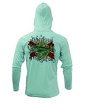 Treway Outdoors Florida Largemouth Bass Hooded Long Sleeve