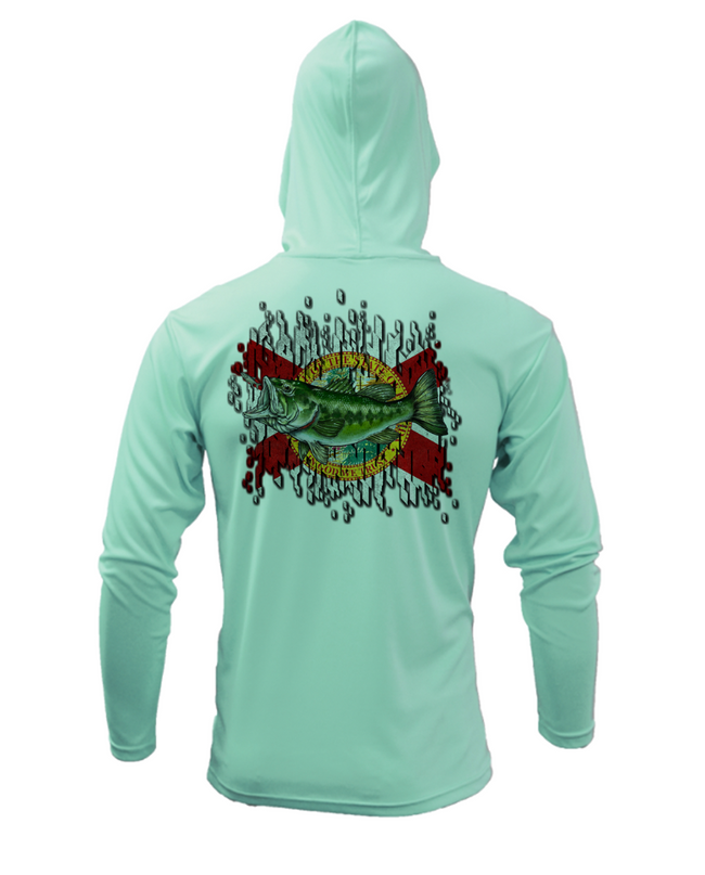 Treway Outdoors Florida Largemouth Bass Hooded Long Sleeve