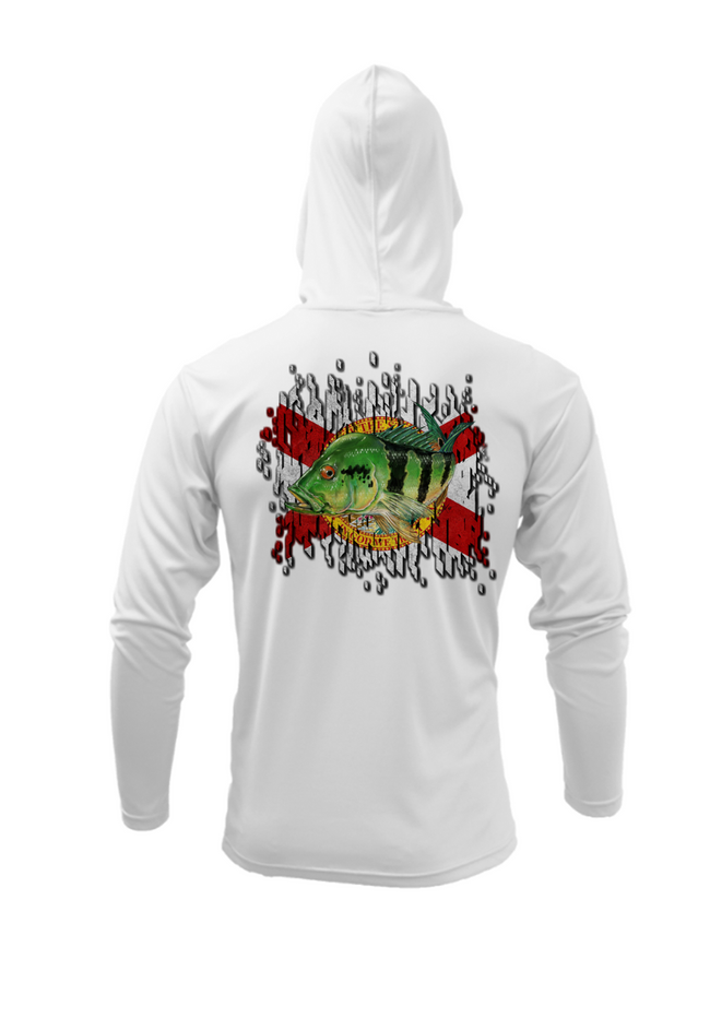 Treway Outdoors Florida Peacock Bass Hooded Long Sleeve