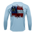 Treway Outdoors Georgia Flag Performance Long Sleeve