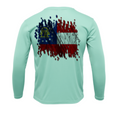 Treway Outdoors Georgia Flag Performance Long Sleeve