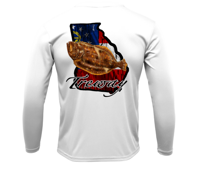 Treway Outdoors Flounder Georgia Performance Long Sleeve