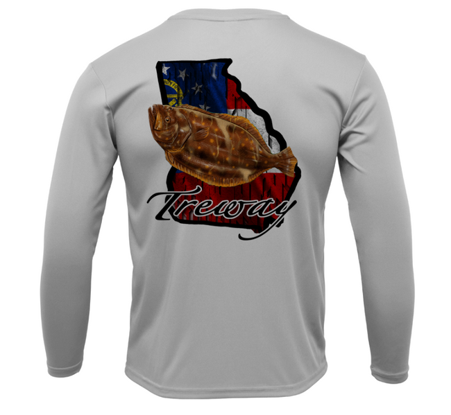 Treway Outdoors Flounder Georgia Performance Long Sleeve