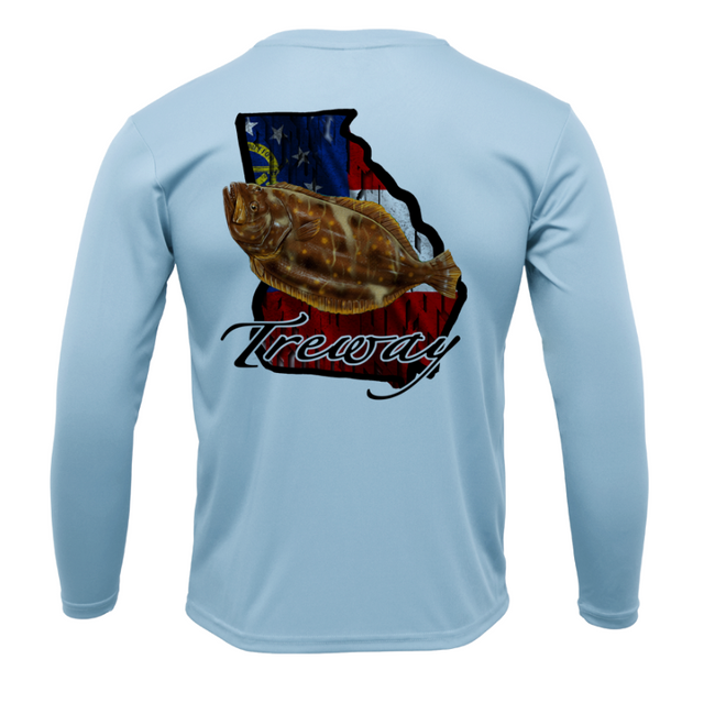 Treway Outdoors Flounder Georgia Performance Long Sleeve