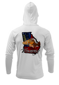 Treway Outdoors Redfish Georgia Performance Hooded Long Sleeve