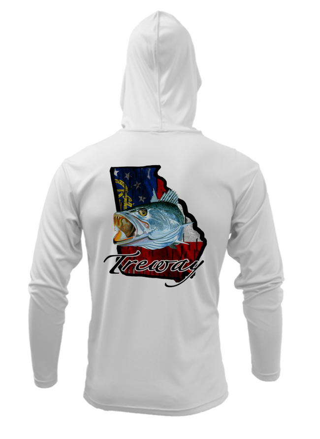Treway Outdoors Trout Georgia Performance Hooded Long Sleeve