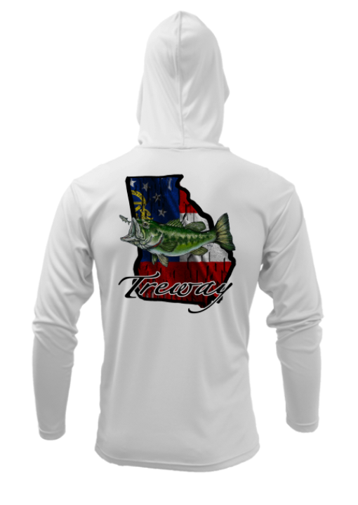 Treway Outdoors Largemouth Georgia Performance Hooded Long Sleeve