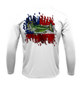 Treway Outdoors Largemouth Georgia Flag Performance Long Sleeve