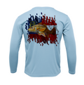 Treway Outdoors Redfish Georgia Flag Performance Long Sleeve