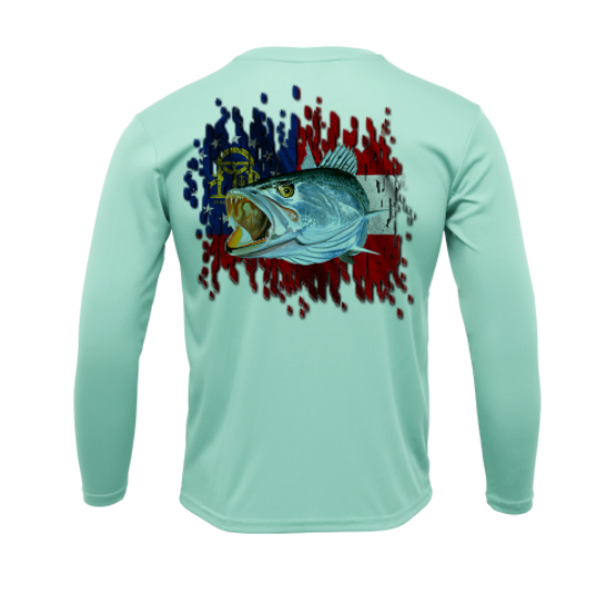 Treway Outdoors Trout Georgia Flag Performance Long Sleeve