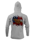 Treway Outdoors Georgia Flounder Performance Hooded Long Sleeve