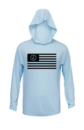 Treway Flag Logo Hooded Long Sleeve