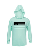 Treway Flag Logo Hooded Long Sleeve