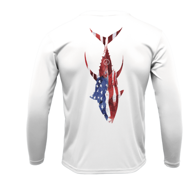 Treway American Flag Yellowfin Tuna