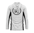 Treway White Cell-Tek Performance Hooded Long Sleeve