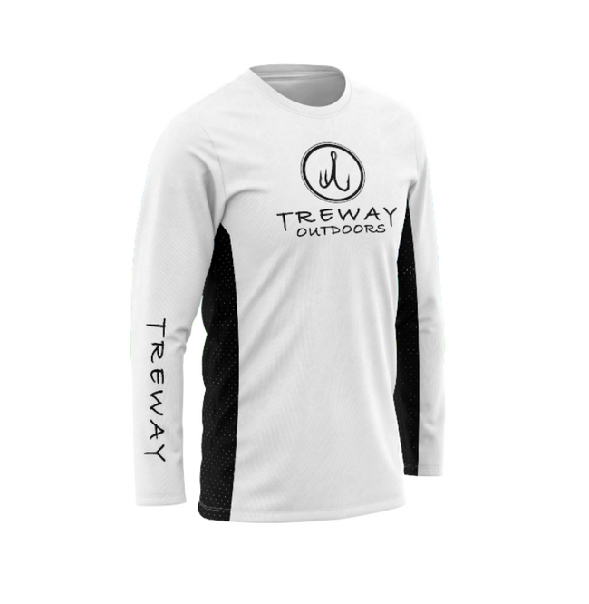 Treway White Cell-Tek Performance Long Sleeve